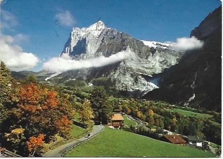 POSTAL L02227: Vista de montaña en Suiza