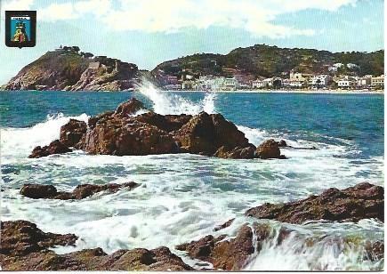 POSTAL L02319: Vista parcial de Tossa de Mar