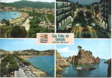 POSTAL L02322: Paisajes de Sant Feliu de Guixols