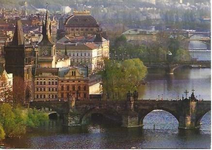 POSTAL L02330: Praga. Vista parcial