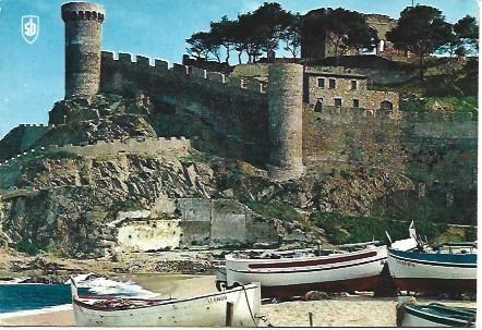 POSTAL L02332: Castillo de Tossa de Mar