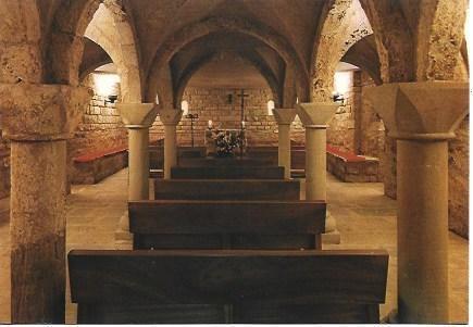 POSTAL L02339: Orista. Cripta prerromanica