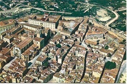 POSTAL L02340: Catedral de Tarragona. Vista aerea