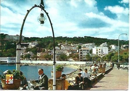 POSTAL L02312: Paseo de San Elmo en Sant Feliu de Guixols