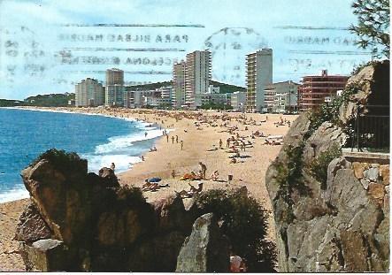 POSTAL L02298: Platja d'Aro en la Costa Brava