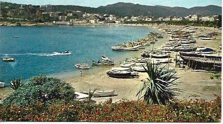 POSTAL L02307: Sant Feliu de Guixols. Playa
