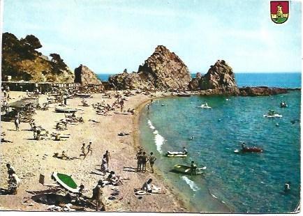 POSTAL L02308: Playa La Mar Menuda en Tossa de Mar