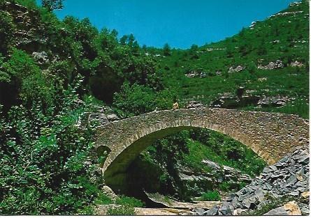 POSTAL L02118: Puente del Rossinyol en Sant Miquel del Fai