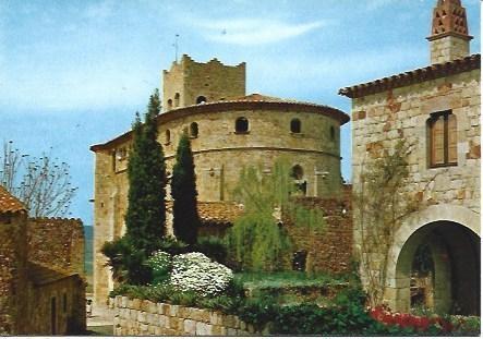 POSTAL L02129: Recinto gotico de Pals