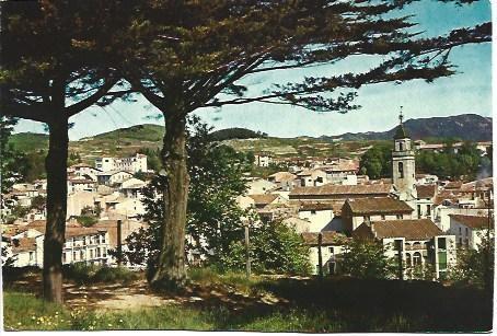 POSTAL L02135: Sant Hilari Sacalm. Vista parcial