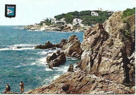 POSTAL L02137: S'Agaro. Camino de Ronda