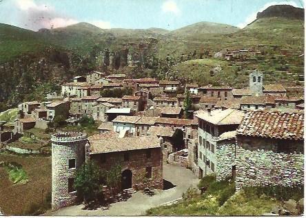 POSTAL L02141: Castellar de N'Hug. Vista parcial