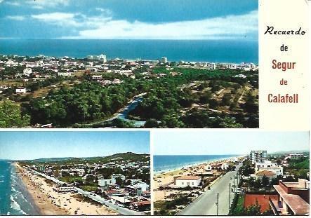 POSTAL L02110: Vistas de Segur de Calafell. Tarragona