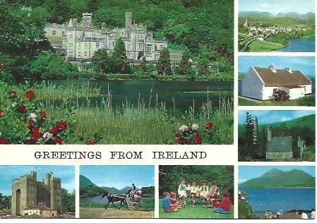 POSTAL L02080: Greetings from Ireland