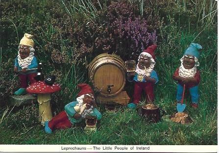 POSTAL L02083: Decoracion en Leprechauns