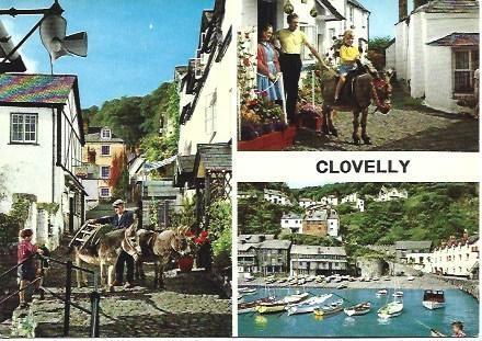 POSTAL L02091: Vistas de Clovelly