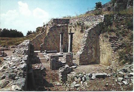 POSTAL L02094: Baptisterio de la Basilica de Filipos, Grecia