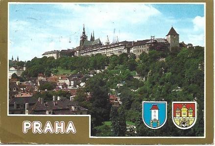 POSTAL L02185: Castillo de Praga