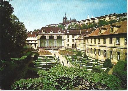 POSTAL L02190: Jardines del Palacio de Praga