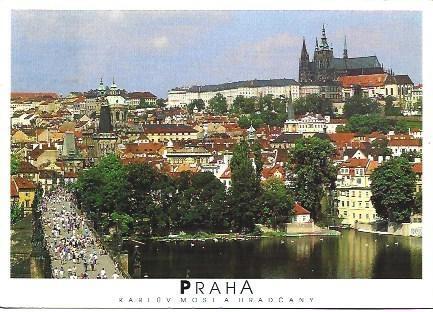 POSTAL L02197: Praga. Panoramica