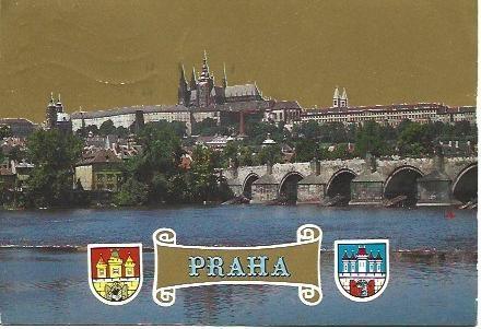 POSTAL L02200: Escudos de Praga
