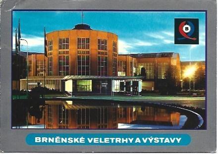 POSTAL L02180: Pabellon en Brno