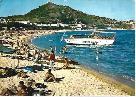 POSTAL L02147: Playa de Blanes