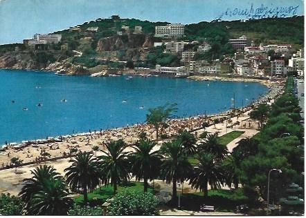 POSTAL L02154: Vista aerea de Sant Feliu de Guixols