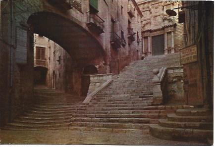 POSTAL L02164: Palacio del Vizcondado en Girona