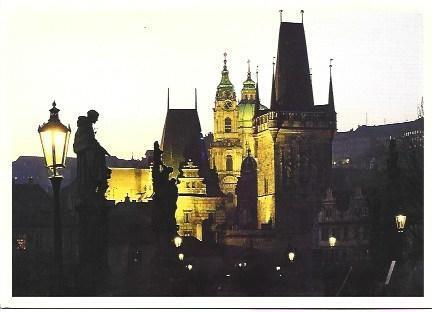 POSTAL L02171: Vista parcial del Castillo de Praga