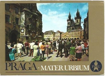 POSTAL L02175: Plaza de la Villa de Praga