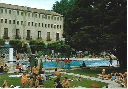 POSTAL L02527: Piscina Azul en Capellades