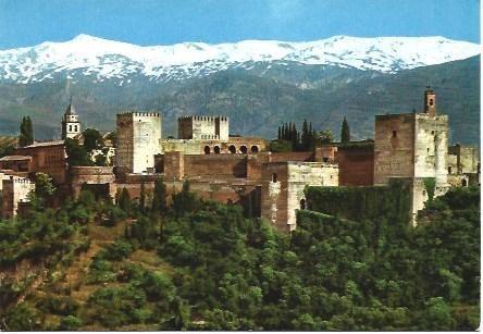 POSTAL L02533: Granada. Vista general de la Alhambra