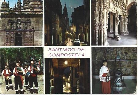 POSTAL L02549: Paisajes de Santiago de Compostela