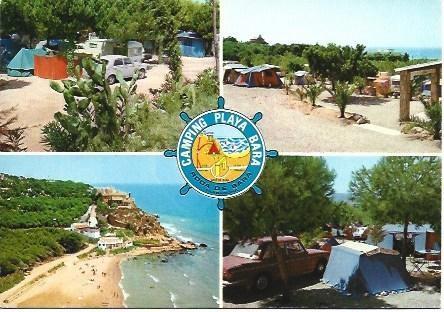 POSTAL L02487: Camping Playa Bara en Roda de Bara