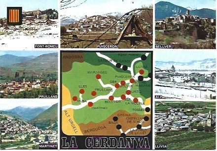 POSTAL L02512: Paisajes de La Cerdanya