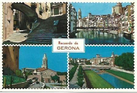 POSTAL L02513: Recuerdo de Girona
