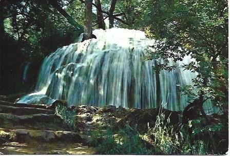 POSTAL L02587: Cascada de los Freanos en el Monasterio de Piedra