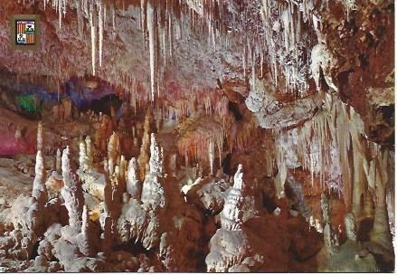 POSTAL L02594: Paraiso en las Cuevas dels Hams