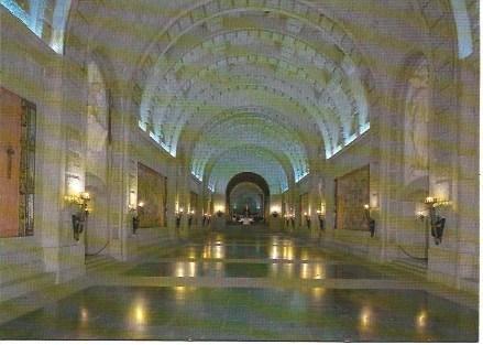 POSTAL L02595: Cripta de la Basilica del Valle de los Caidos