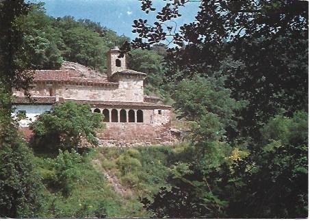 POSTAL L02607: Exterior del Monasterio de San Millan de Suso
