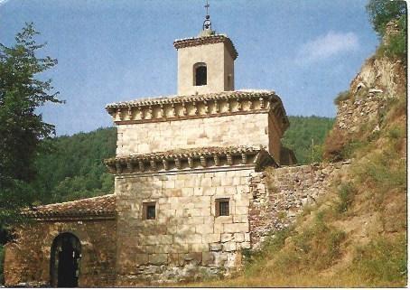 POSTAL L02608: Monasterio de San Millan de Suso. Detalle