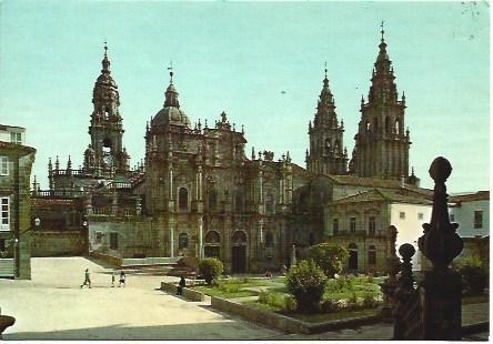 POSTAL L02609: Torres de la Catedral de Santiago de Compostela