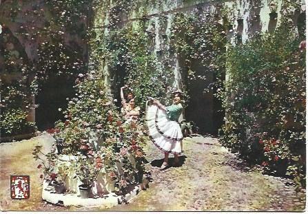 POSTAL L02583: Patio en Cordoba