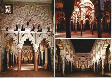 POSTAL L02555: Interiores de la Mezquita de Cordoba