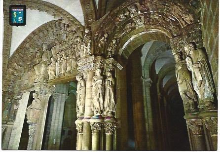 POSTAL L02565: Portico de la Gloria en Santiago de Compostela