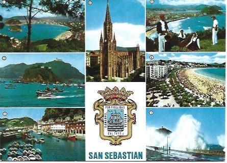 POSTAL L02576: Paisajes de San Sebastian