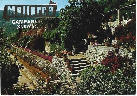 POSTAL L02578: Cuevas de Campanet en Mallorca