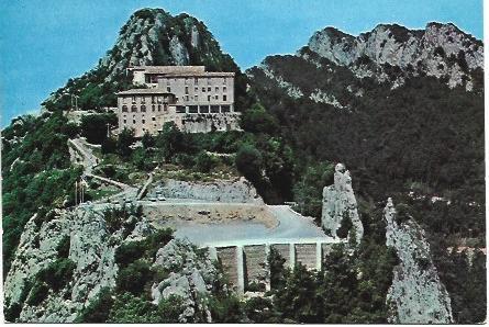POSTAL L02384: Berga. Santurio de la Virgen de Queralt