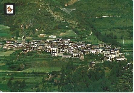 POSTAL L02385: Vista general de Queralbs. Girona